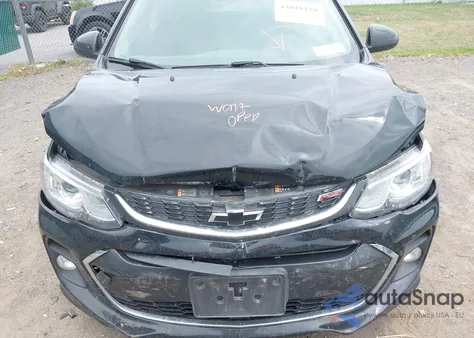 2020 Chevrolet Sonic Fwd Lt 5-Door z USA, uszkodzony, nr VIN 1G1JD6SB4L4129665